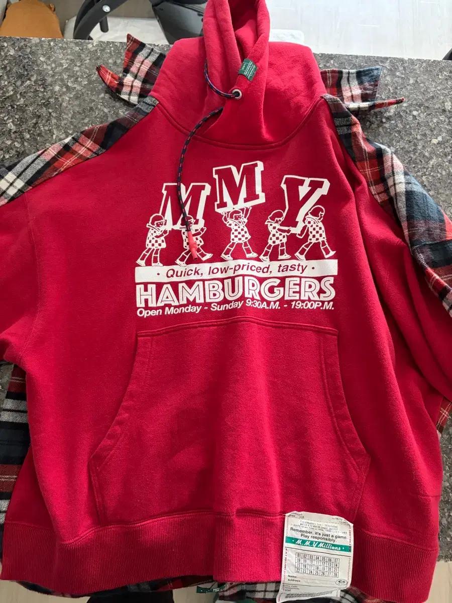 메종 미하라 야스히로 후드티