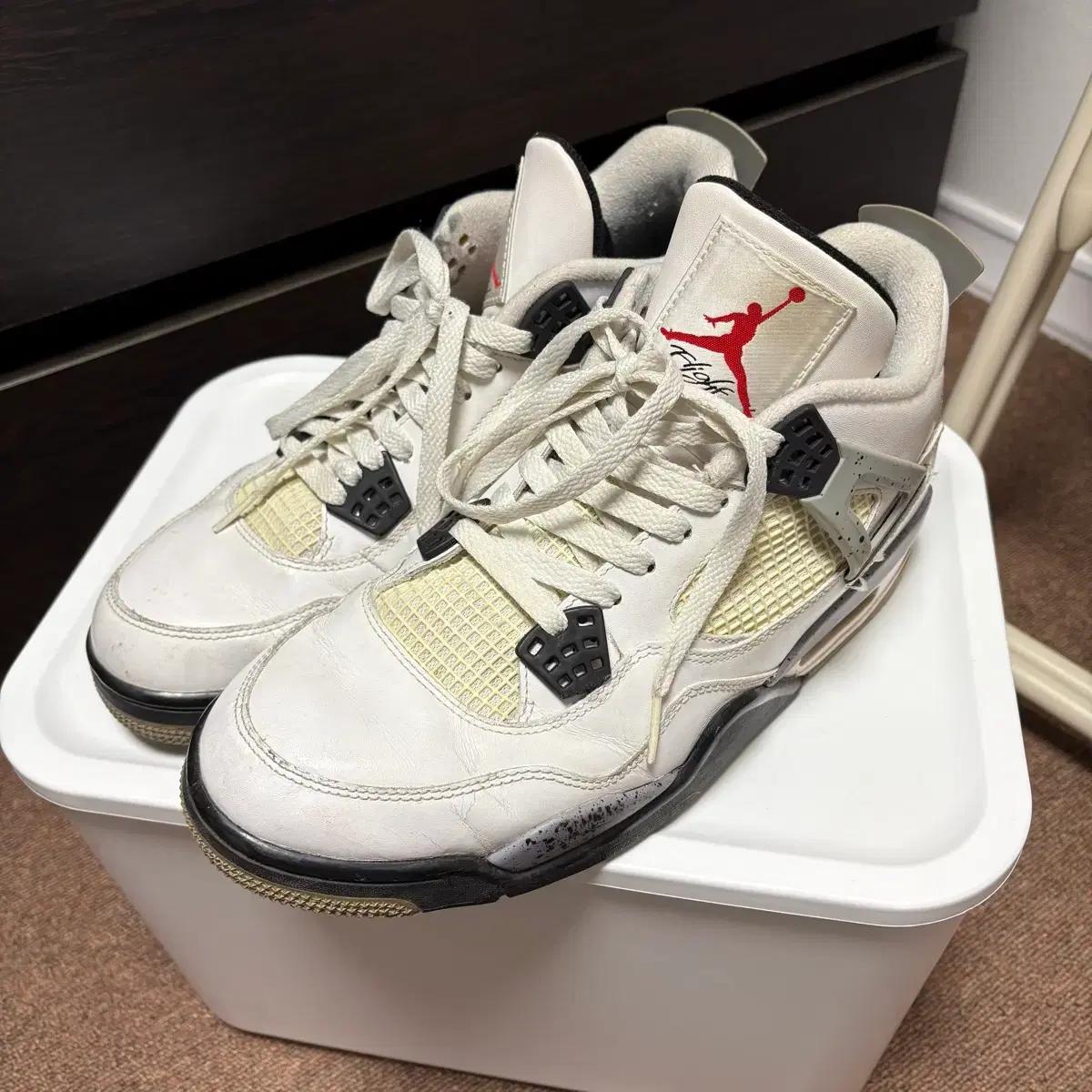 Nike jordan 4 조던 4 시멘트 285