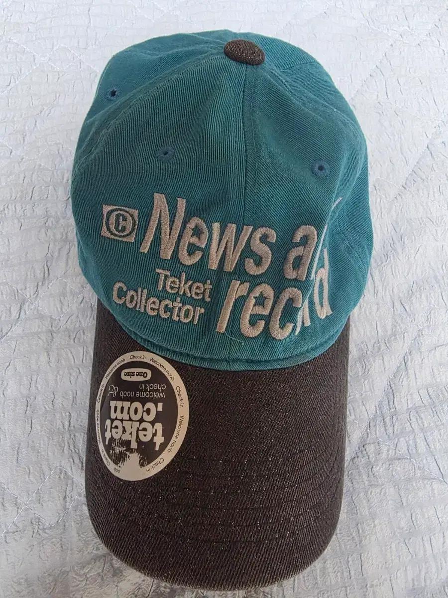 테켓 Teket News Collector 볼캡 모자