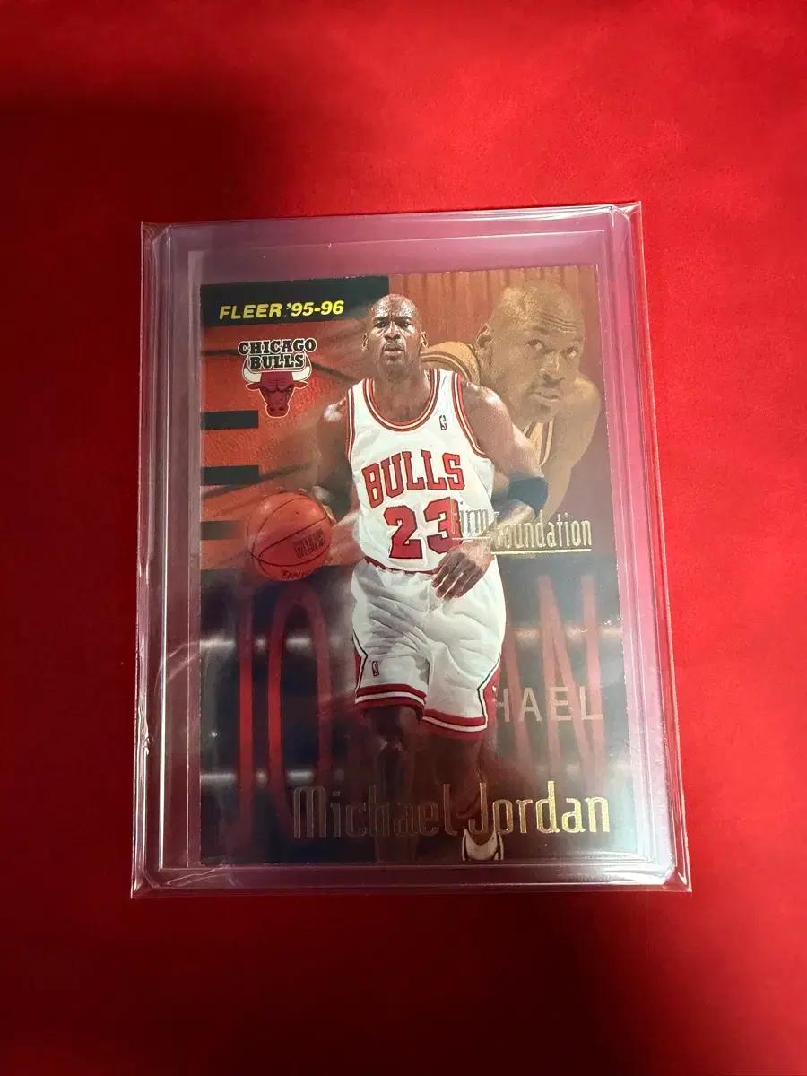 스포츠카드 농구 FLEER 마이클조던 MICHAEL JORDAN