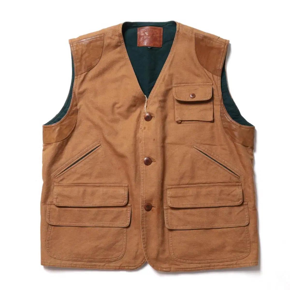 폴로 랄프로렌 90's Ralph Lauren Cowhide Vest