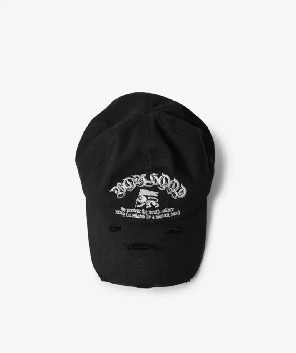 [새상품]ETCE BOY HOOD DESTROYED CAP (BLACK)