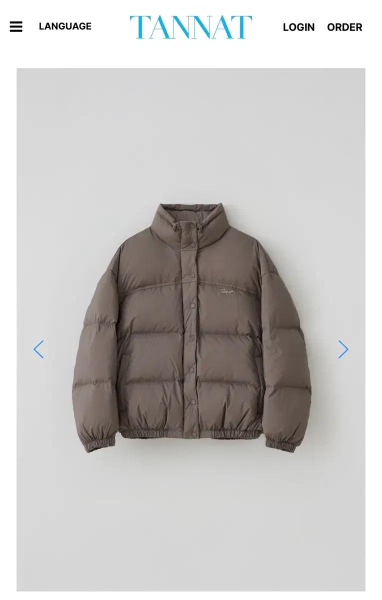 타낫 T/T Calm puffer jacket (moca)