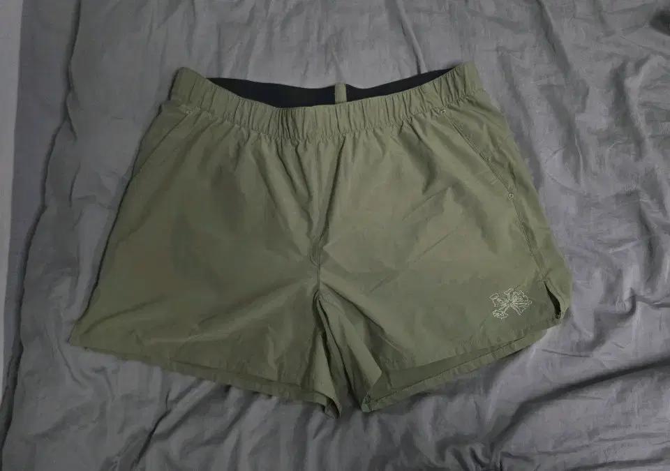 포탈 러닝 팬츠 L 올리브컬러