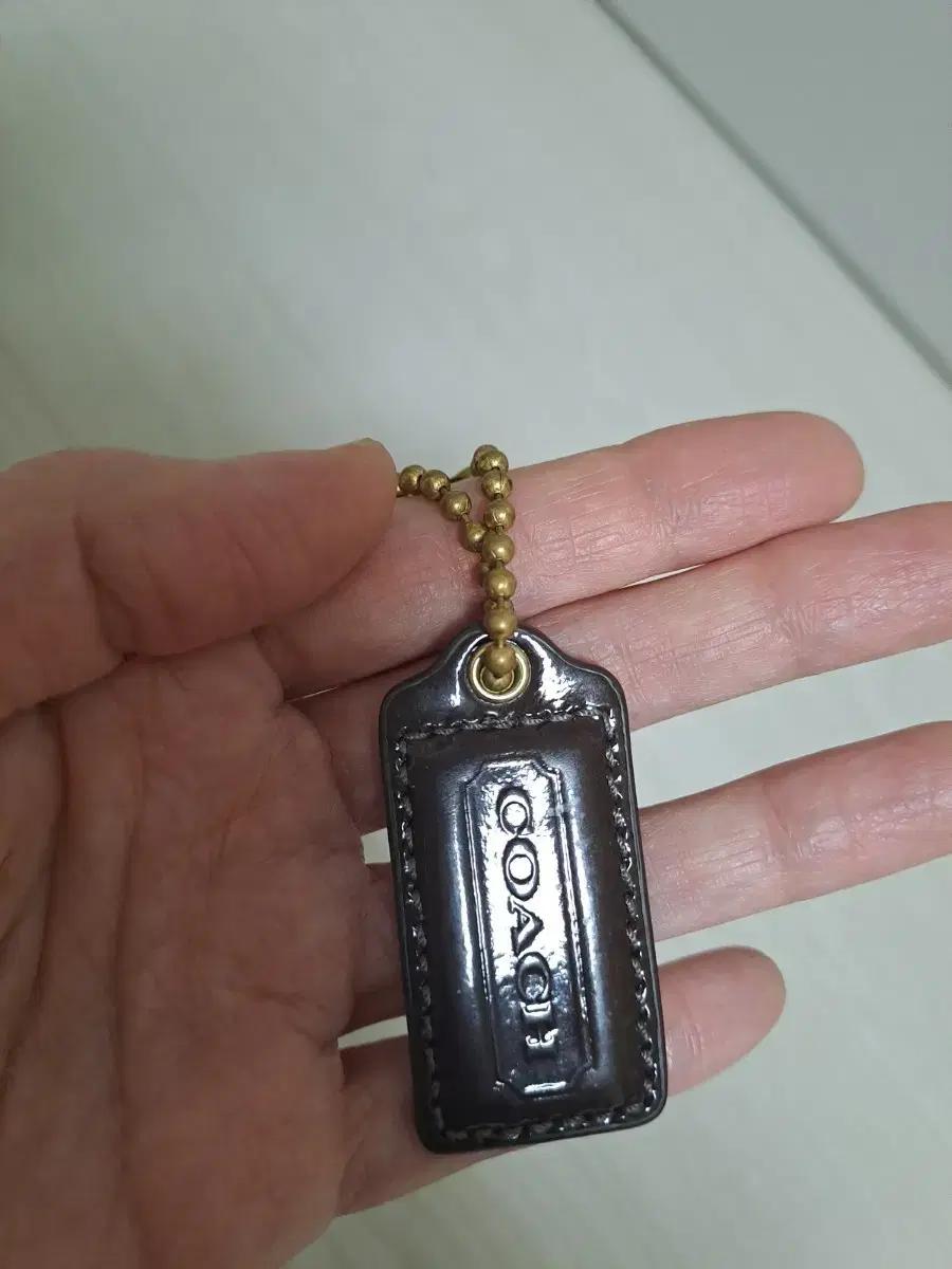 정품 코치 텍
