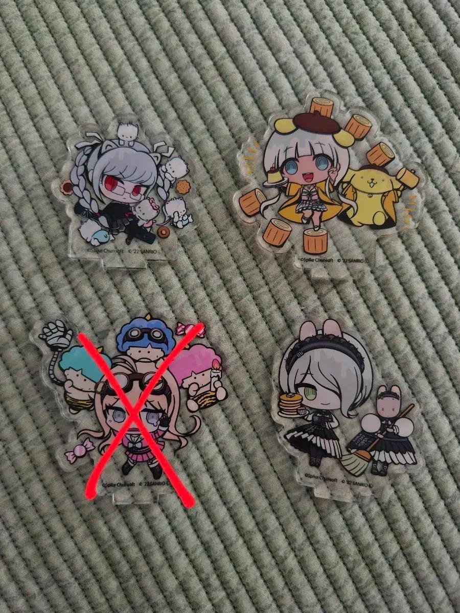 *최종가격* 단간론파 산리오 콜라보 아크릴 페코 토죠 안지 교환 가능