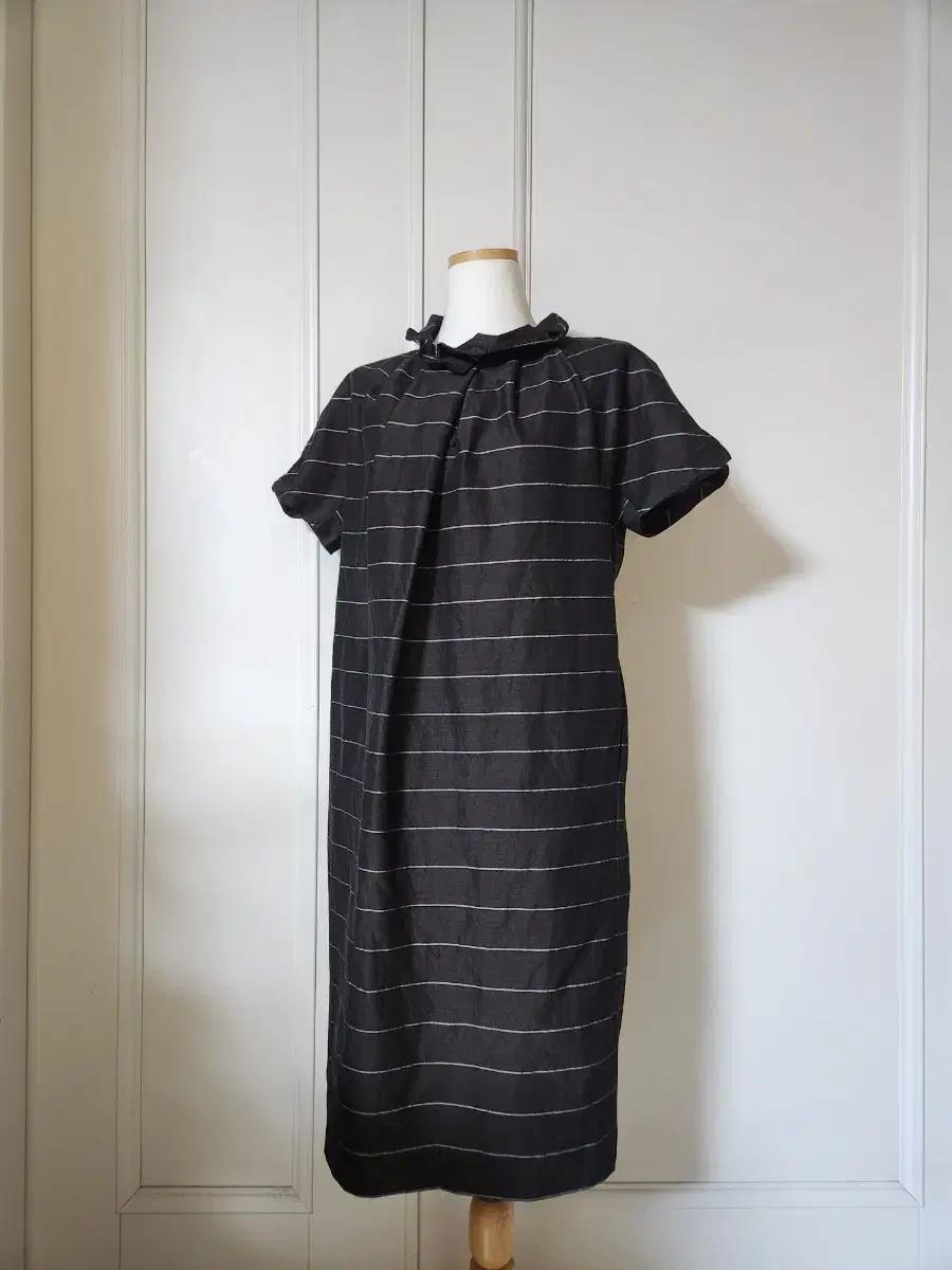 미샤 레이어드 울 원피스