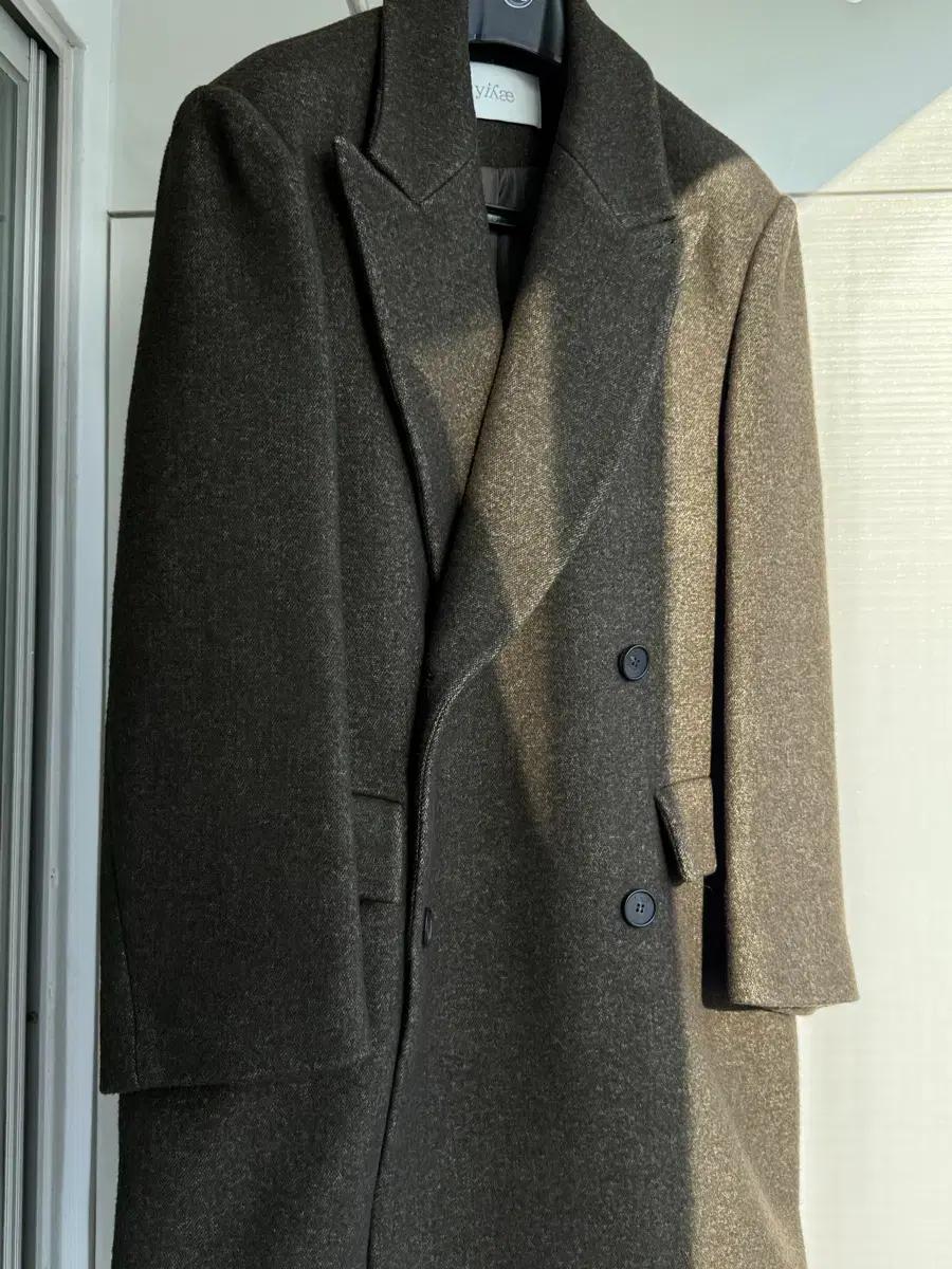 [S]Yiyae Double Over Coat_khaki