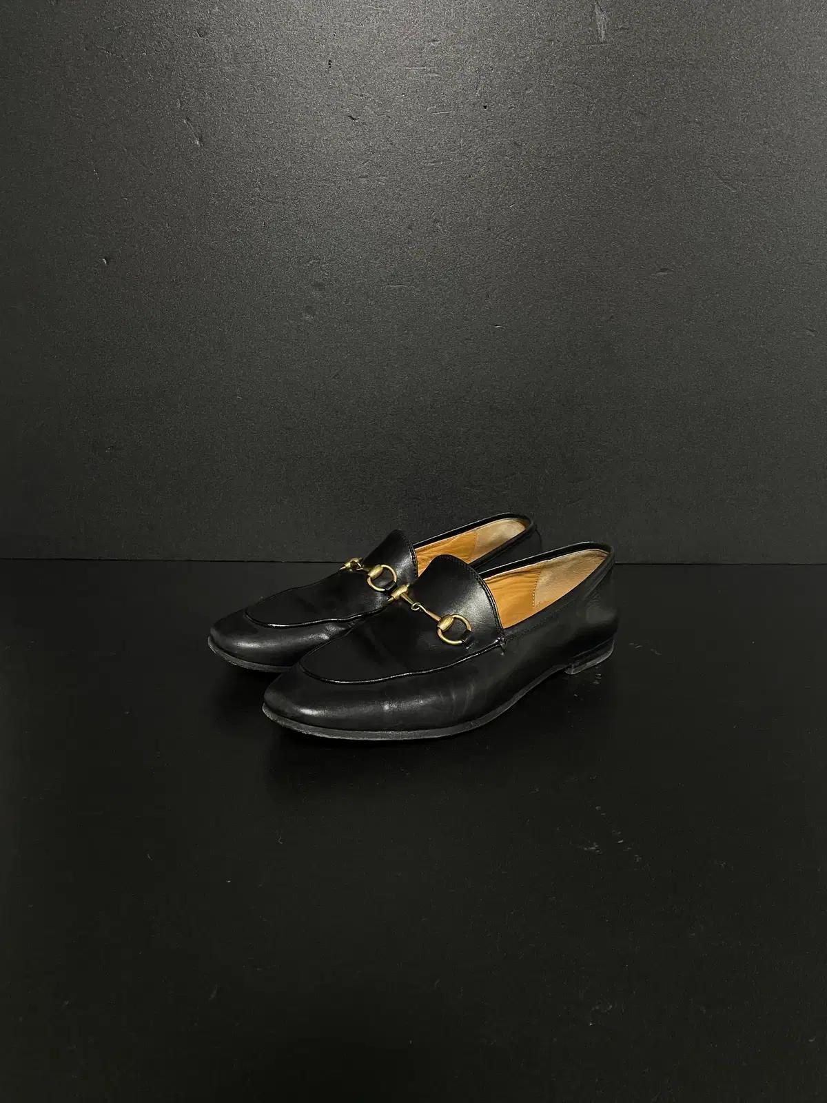 [38] GUCCI 구찌 조르단 홀스빗 레더 로퍼
