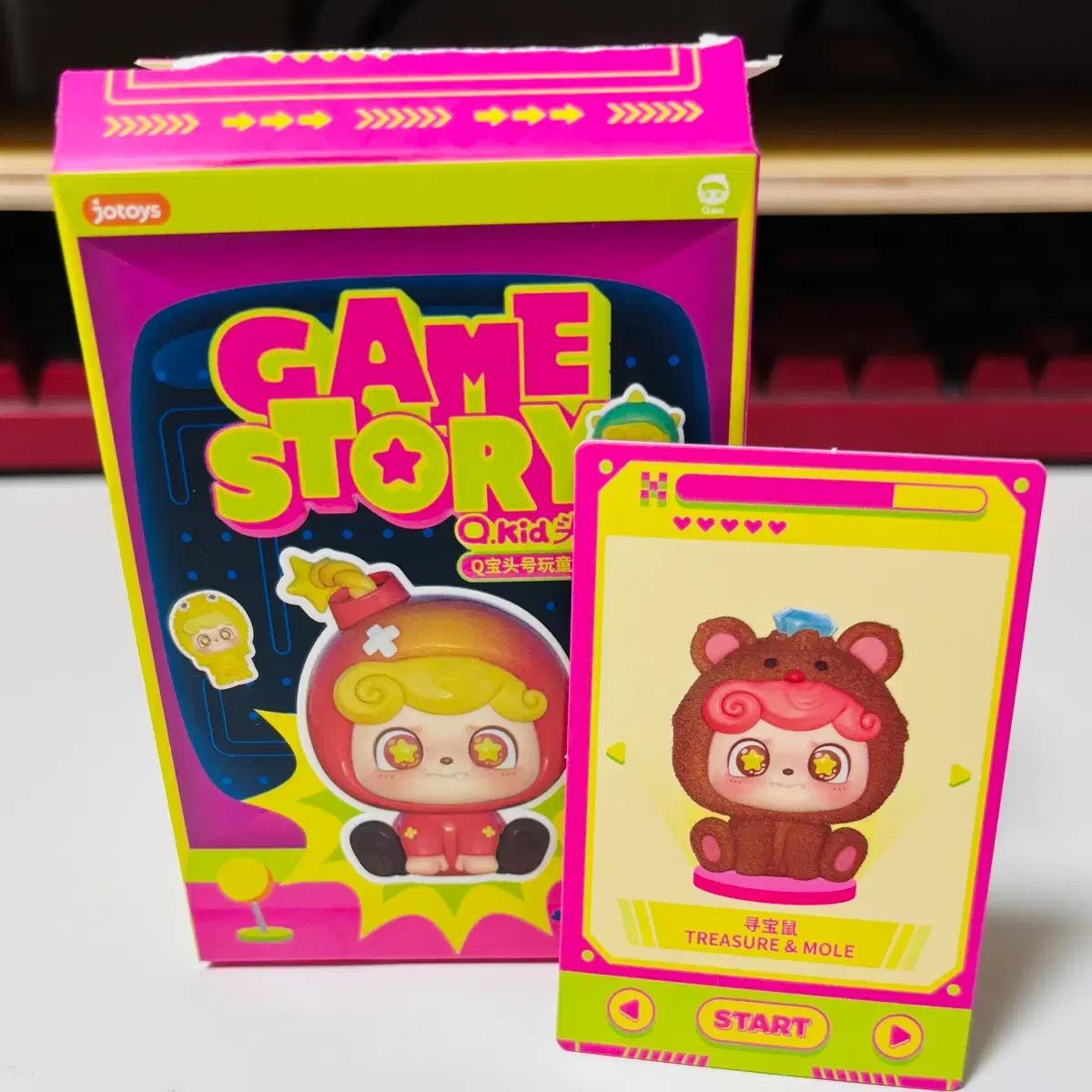 jotoys Q.kid 게임 스토리 피규어 보석 버전