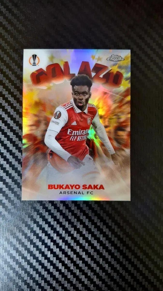 [축구] Topps Chrome GOLAZO 부카요 사카 카드