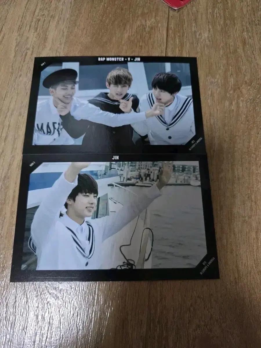 BTS. 방탄 나우2. 석진과 석진태형 유닛 초판 특전 일괄