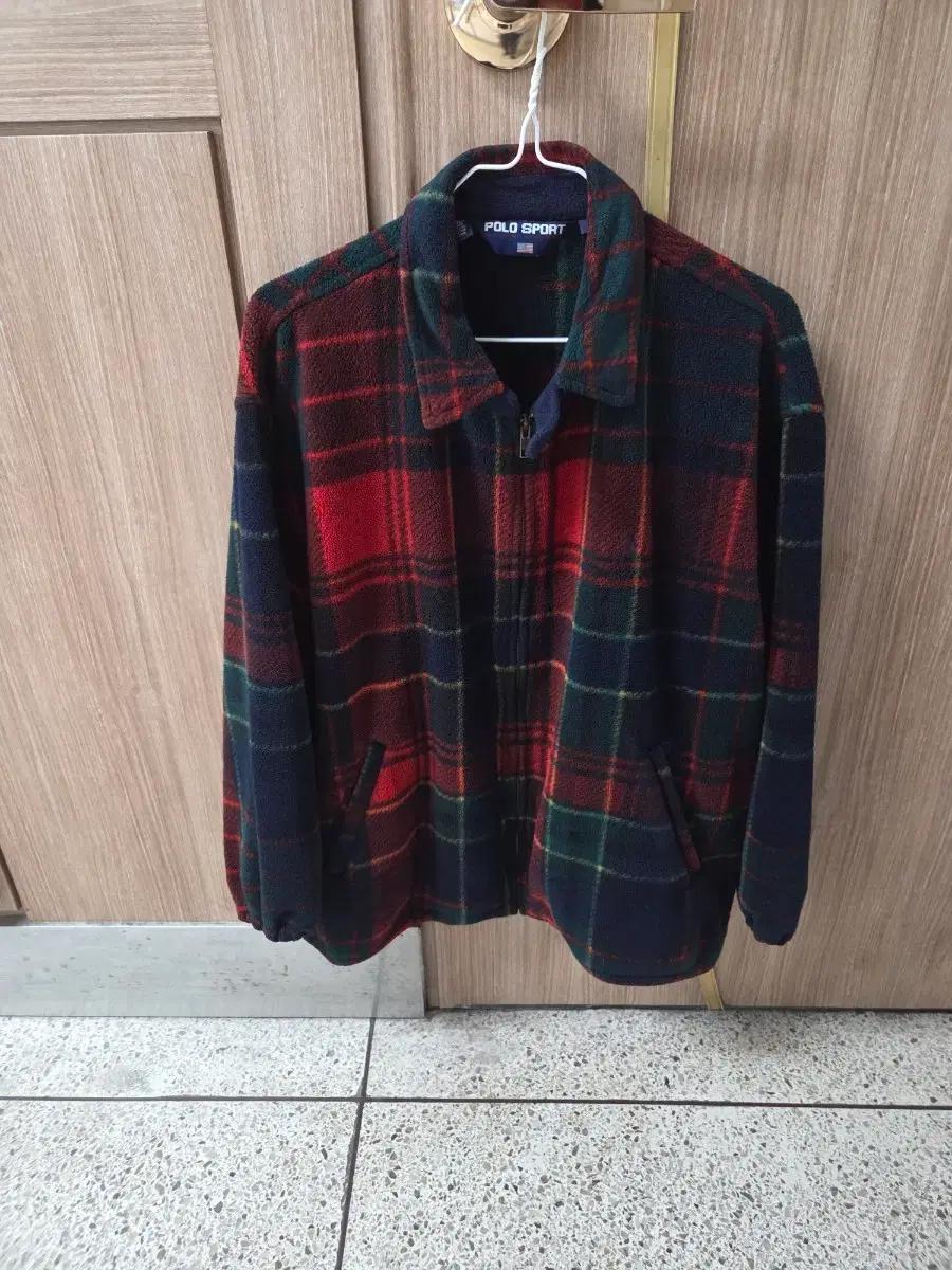 폴로 90s 후리스 자켓