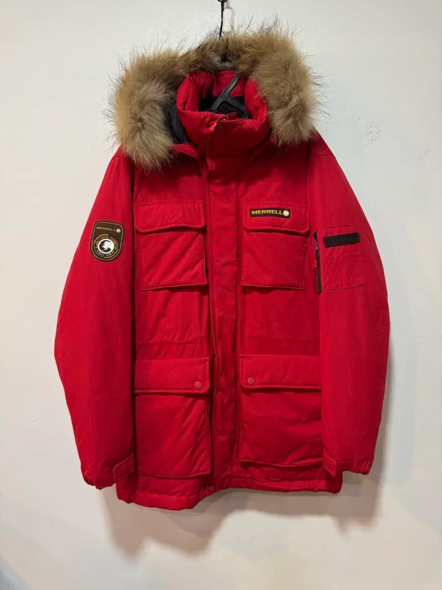 Merrell 패딩 M/95 빨간색