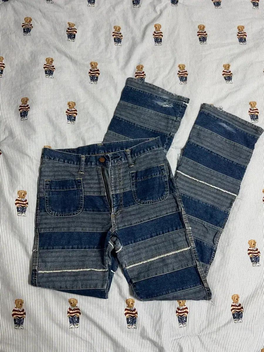 히스테릭글래머 킹키 KINKY Jeans 데님 팬츠 m 25-26인치