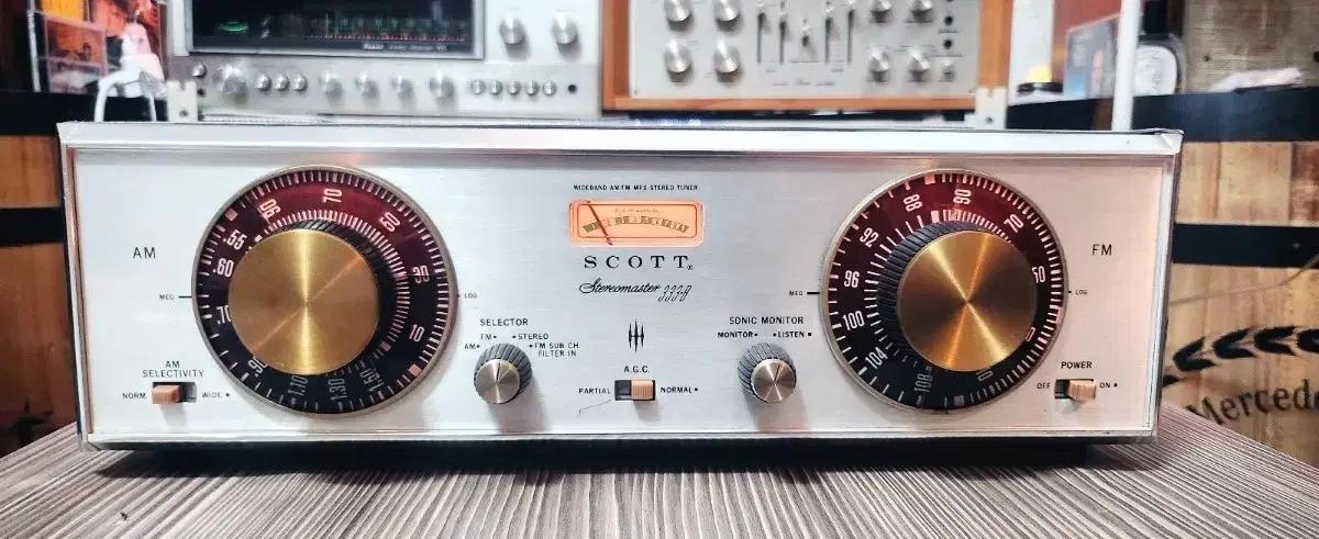 SCOTT Stereomaster 333B 튜너