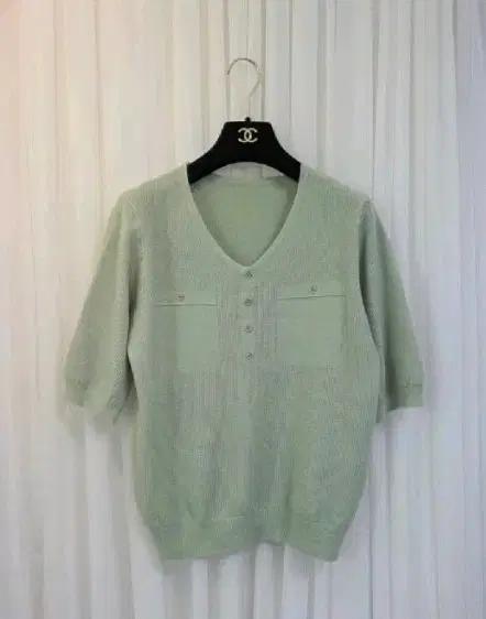 66-77 브이넥 여성 니트 여자 반팔 캐주얼 데일리 데이트 패션