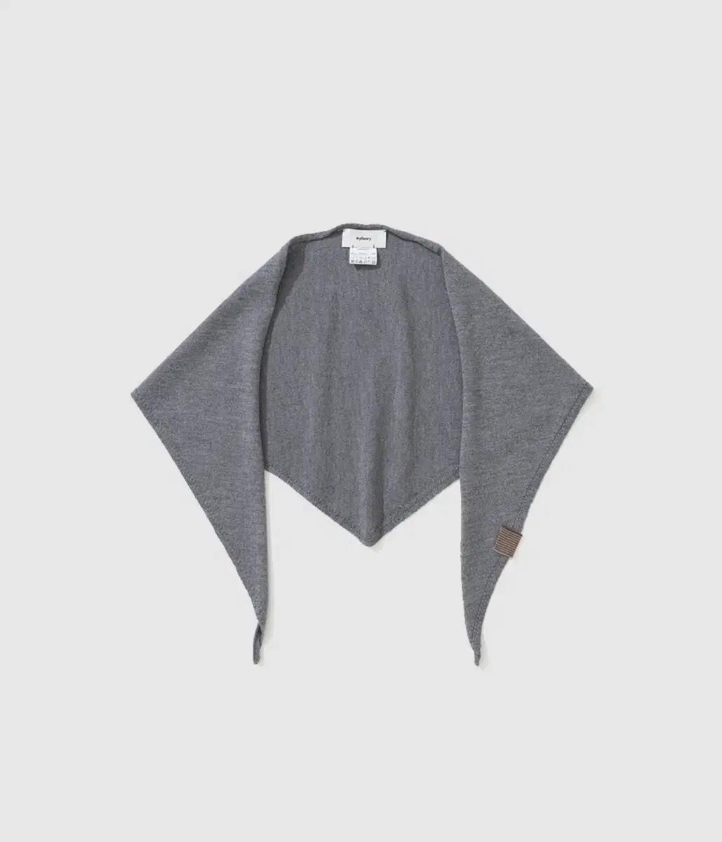 마이라이브러리 316 Wool Knit Scarf - Gray
