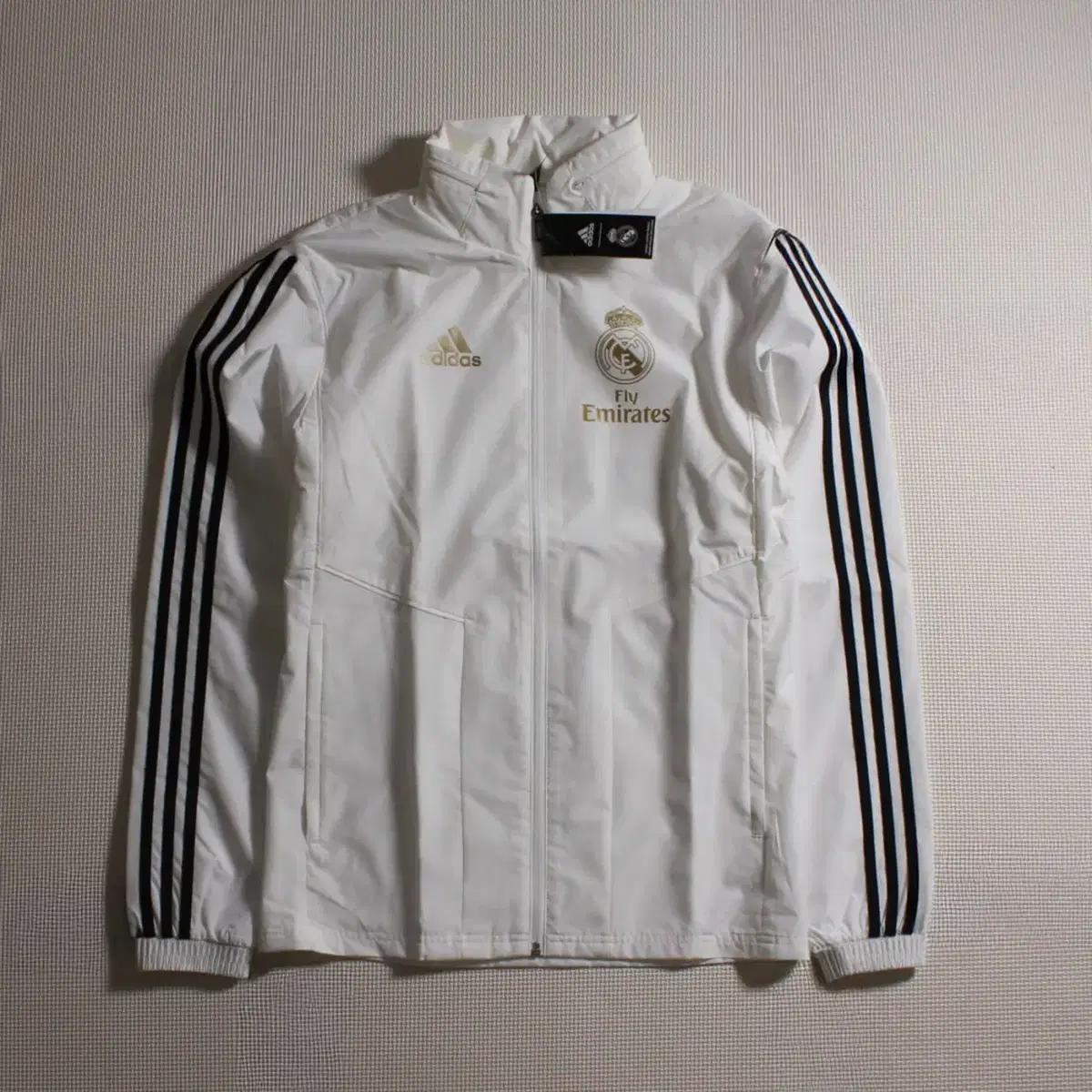 Adidas 레알마드리드 금장 윈드러너 바람막이 새상품