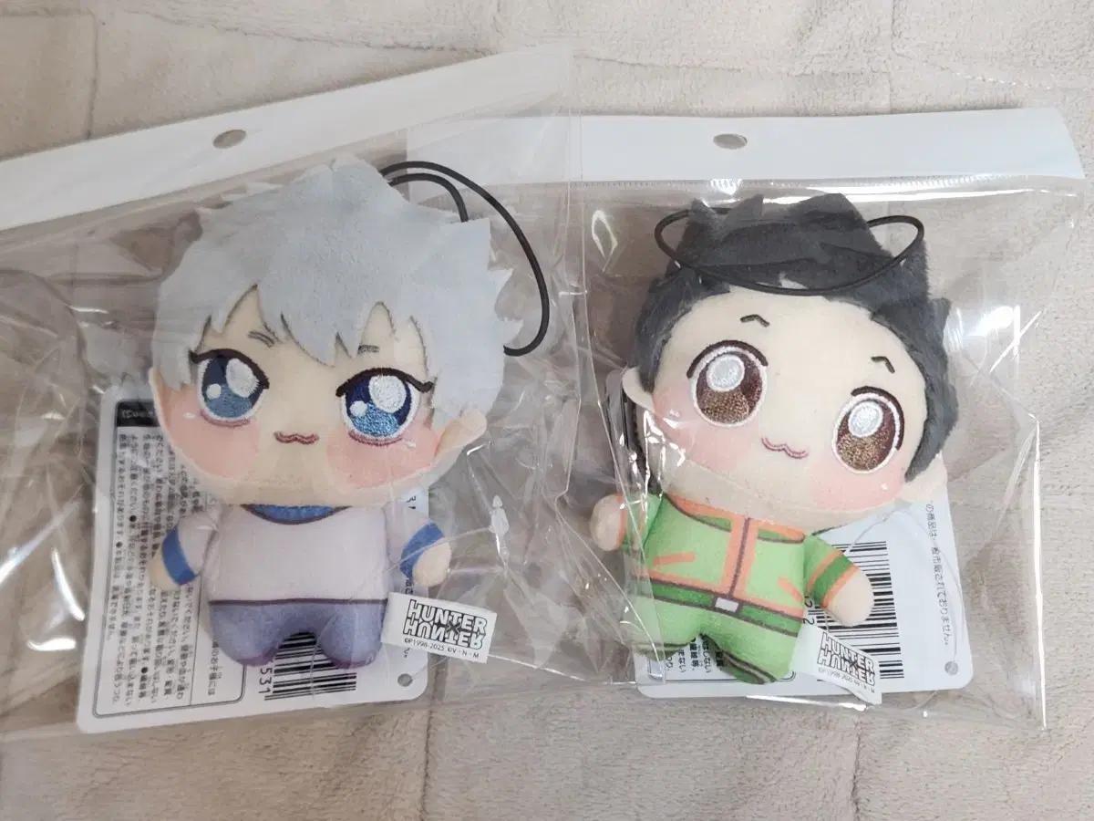 [새상품] 헌터헌터 쵸피누이푸치 11cm 곤 키르아 인형