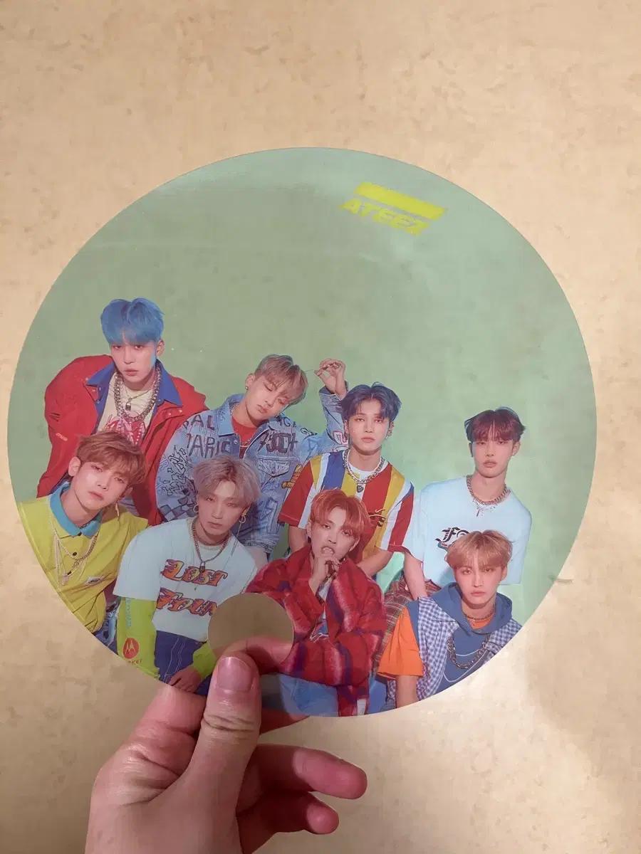 에이티즈 ATEEZ 단체 부채 생카 특전