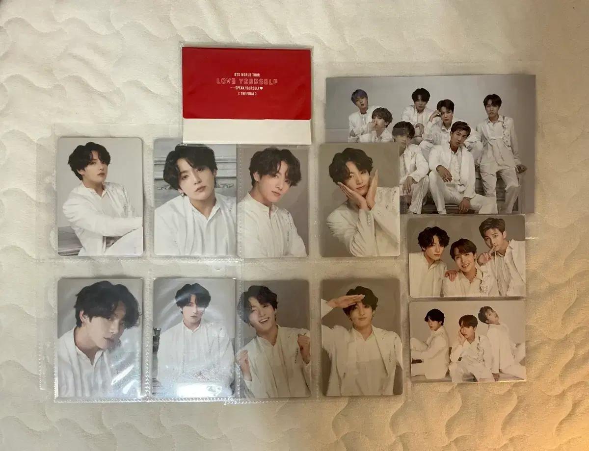방탄 정국 스픽콘 파이널 미니포카 풀셋