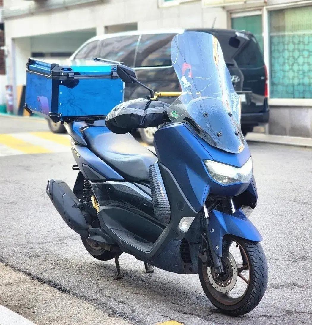 21년식 NMAX125 ABS 배달세팅 블랙 6만 팝니다