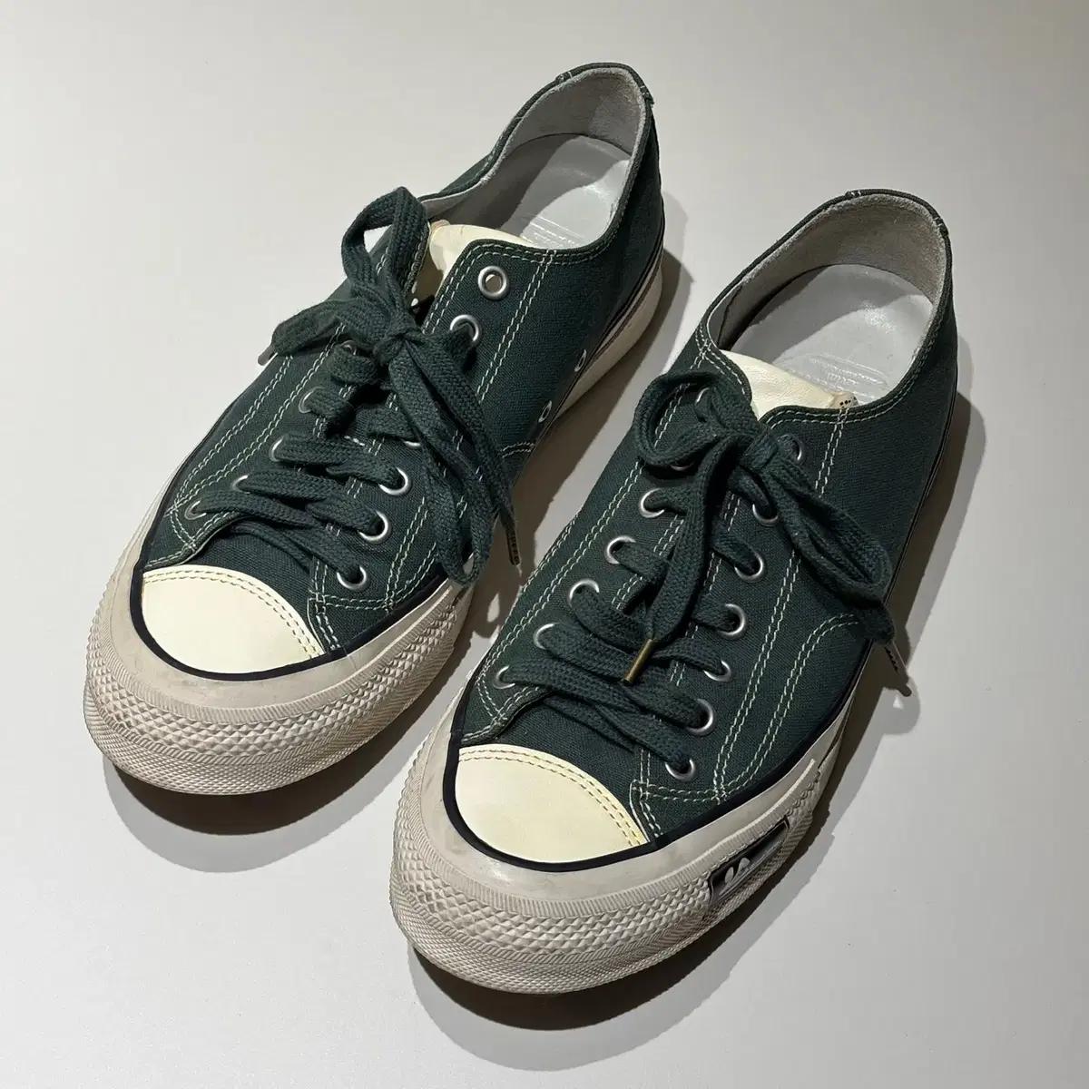 visvim 비즈빔 스캐그웨이 로우 그린