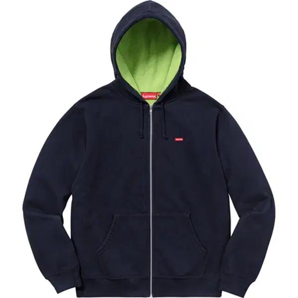 [XL] 슈프림 집업 후드 | Supreme Contrast Zip Up