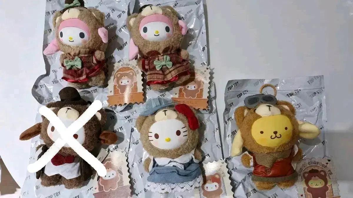 탑토이 산리오 애프터눈 티(포차코,헬로키티,폼폼푸린,마이멜로디)