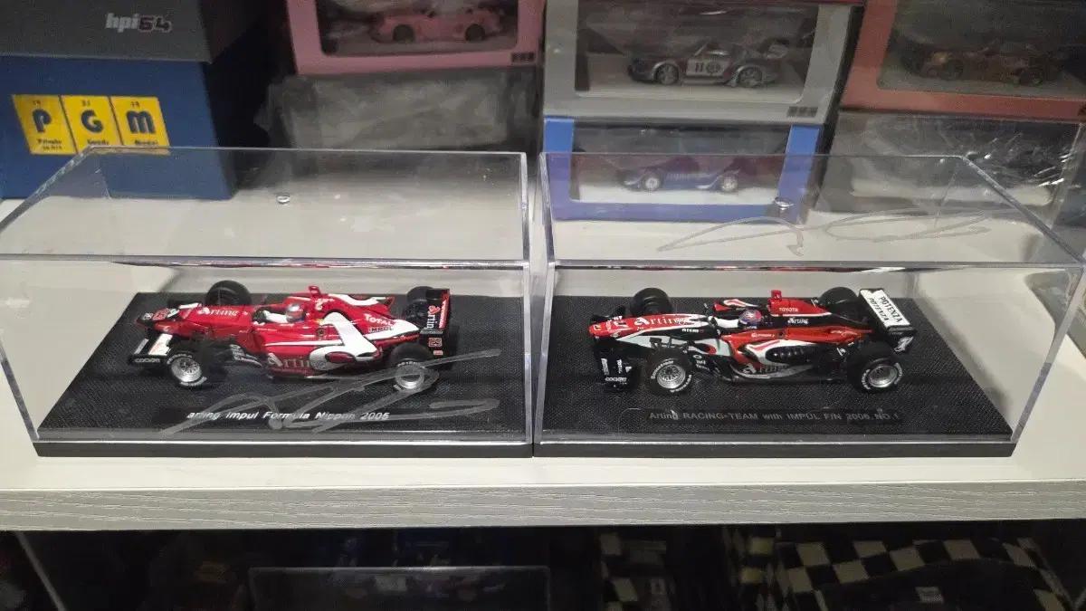 1/43 친필 사인 F1 Arting Impul 포뮬러 2005/2006