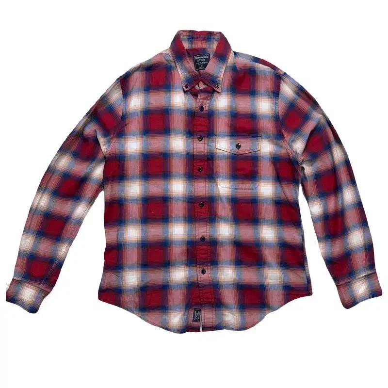 ABERCROMBIE & FITCH 프란넬셔츠 L