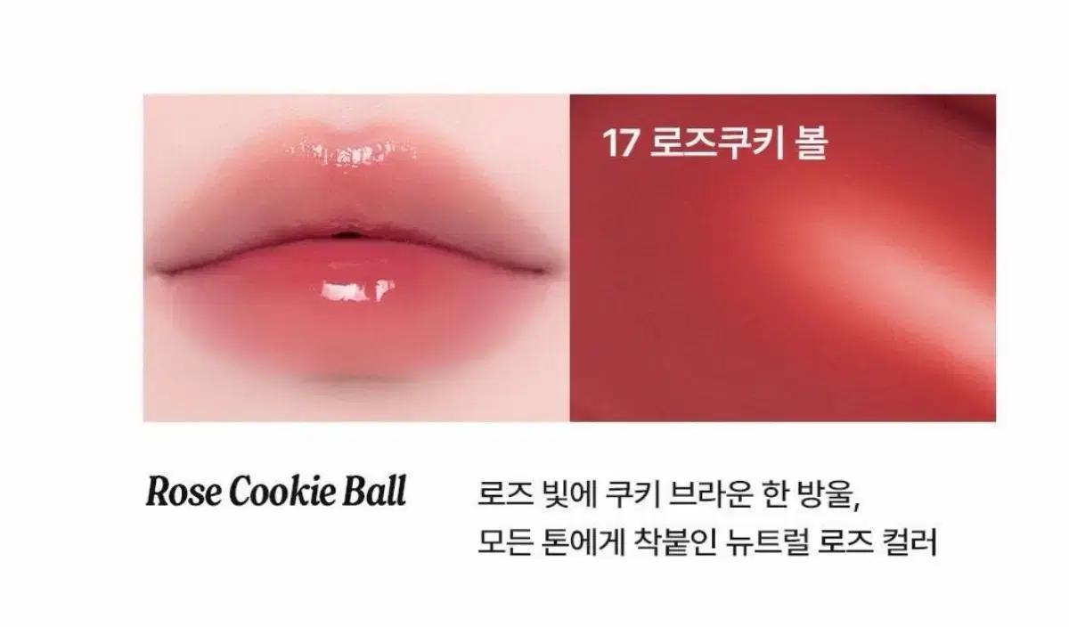 [새상품] 얼터너티브스테레오 슈가 글레이즈 틴트 17호 로즈쿠키볼
