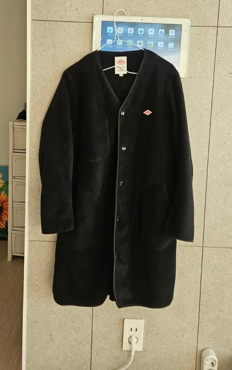 단톤 후리스 블랙34  새거