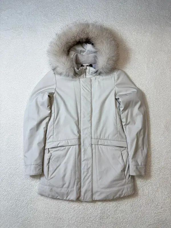 로로피아나 Loro Piana 럭셔리 폭스퍼 점퍼 파카 PN6070