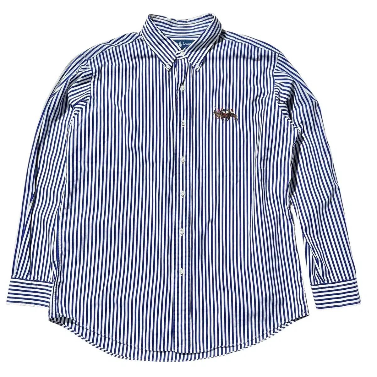 [XL] 폴로 랄프로렌 기마로고 스트라이프 셔츠