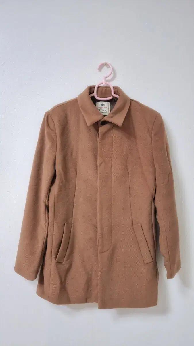 디팩토 울20% 블렌드 브라운 남자 자켓 코트