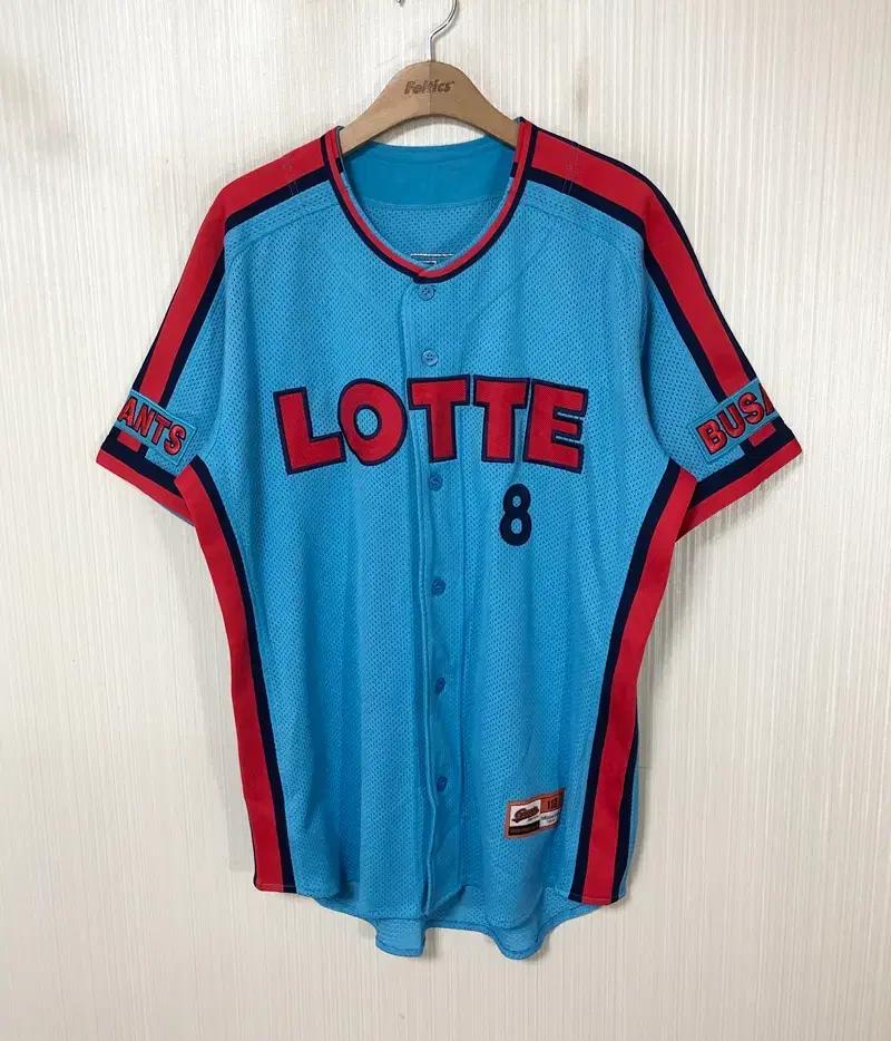 KBO 카멜레온어센틱 롯데자이언츠 챔피언 원정유니폼 110 #8 전준우
