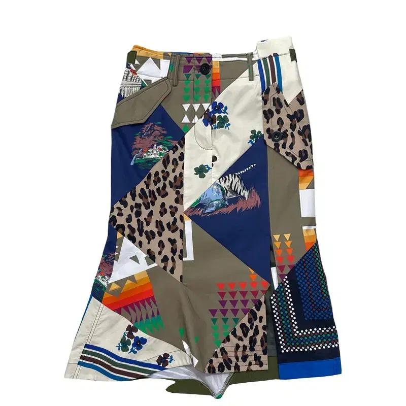 SACAI x HANK WILLIS  언발란스  스커트