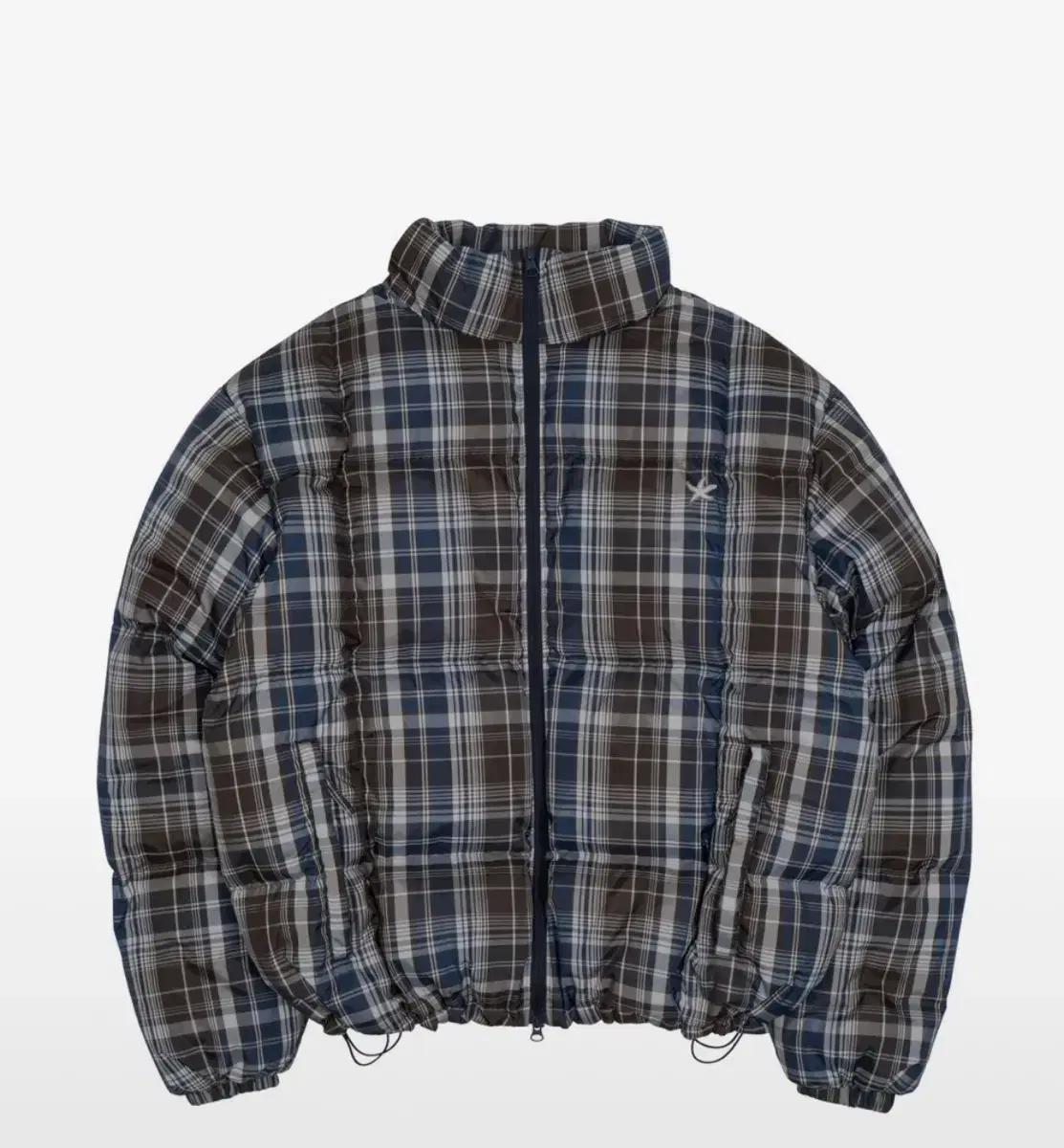더콜디스트모먼트 TCM mini logo check puffer jack