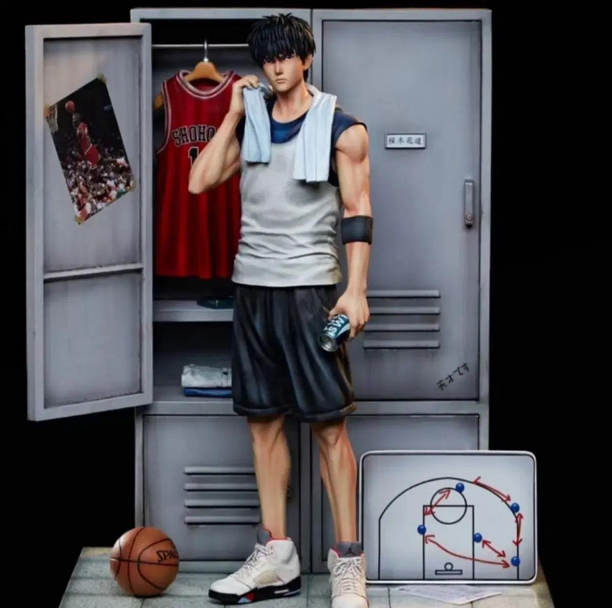 인피니트 서태웅  레진 슬램덩크 피규어