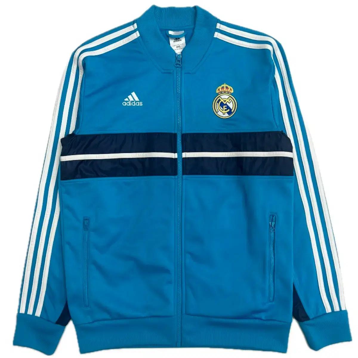 아디다스 레알마드리드 축구 트랙탑 져지 집업 자켓 95 m