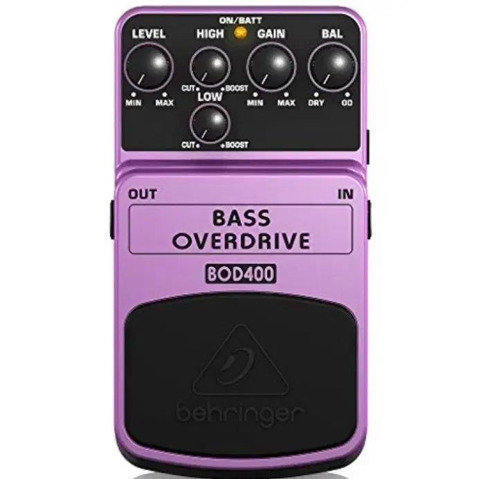 베링거베이스 효과 페달베이스 오버 드라이브 OVERDRIVE BOD400