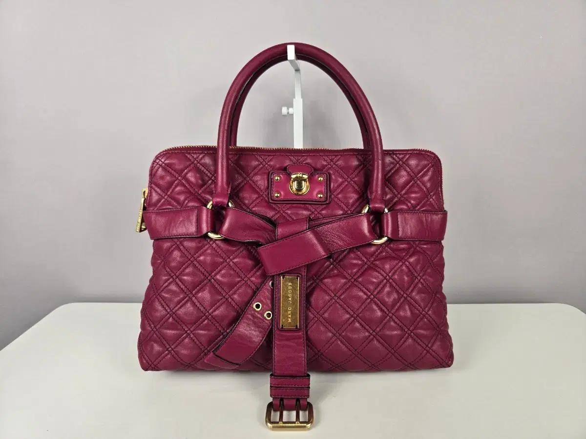 마크제이콥스 브루나 퀼팅 레더 램스킨 토트백 가방 정품 Bruna bag
