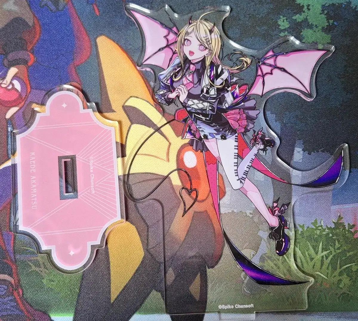 뉴 단간론파 V3 아카마츠 카에데 천사악마 아크릴 스탠드