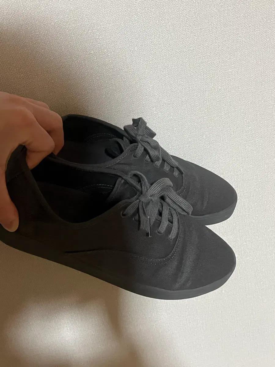 무인양품 무지퍼셀 봉태규 신발 265