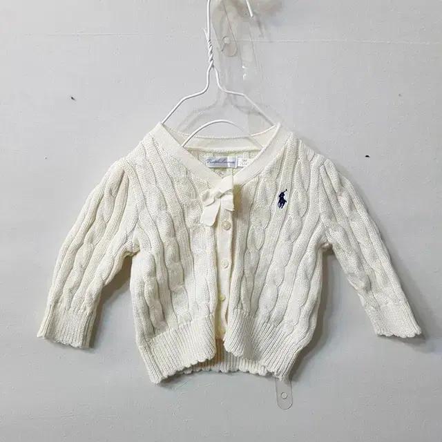 랄프로렌 아동 가디건 아이보리