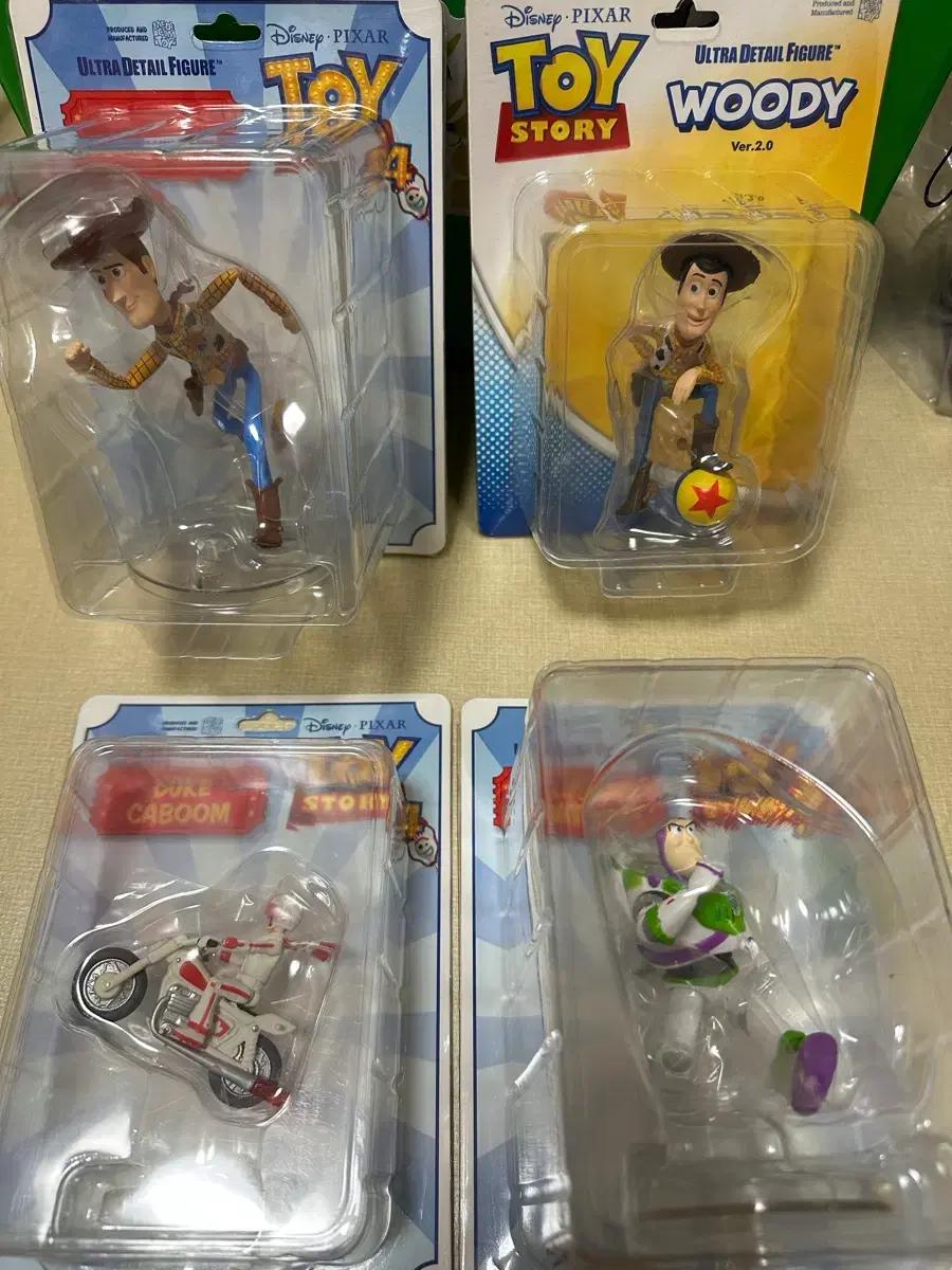 토이스토리 울트라 디테일 우디, 카붐, 버즈 피규어