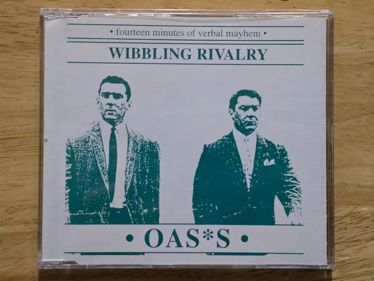 CD 음반 oasis 오아시스 - Wibbling Rivalry