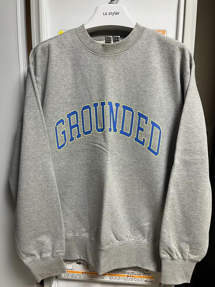 비바스튜디오 GROUNDED 맨투맨 티셔츠 회색 S